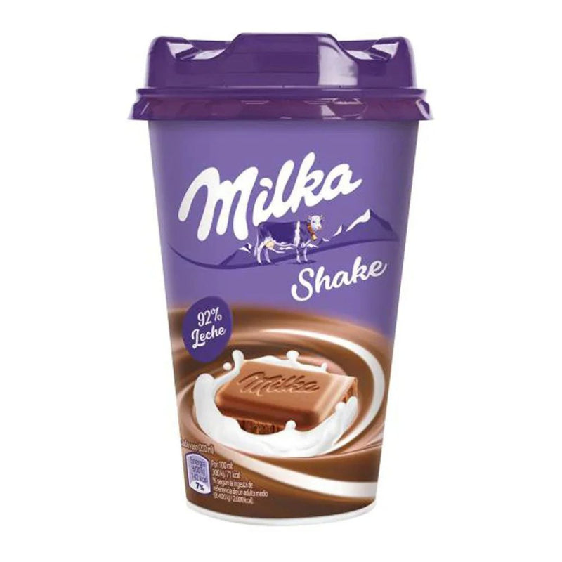 Confezione da 10, milkshake al cioccolato da 200ml.