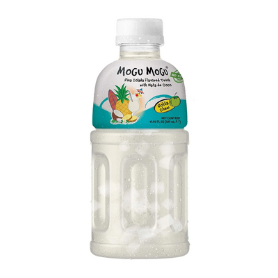 Confezione da 320ml di bevanda alla pian colada Mogu Mogu Pina Colada Flavored Drink