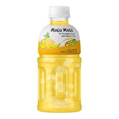 Confezione da 320ml di bevanda al succo d'ananas Mogu Mogu Pineapple Juice