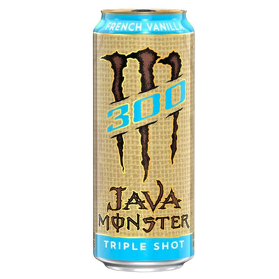 Confezione da 12, bevanda energetica al gusto di caffè e vaniglia da 444ml Monster.
