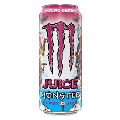 Confezione da 24, bevanda energetica al gusto frutti di bosco da 473ml Monster.