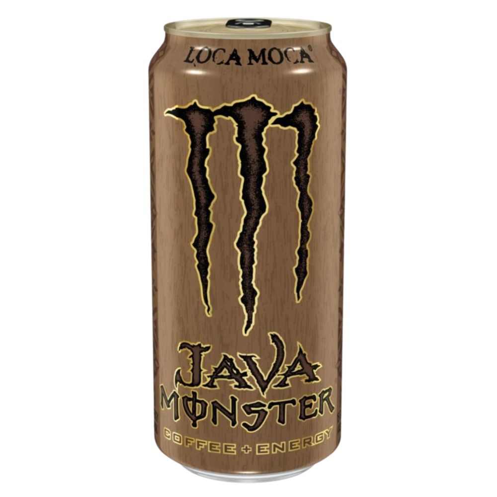 Confezione da 12, bevanda energetica al gusto di caffè da 444ml Monster.