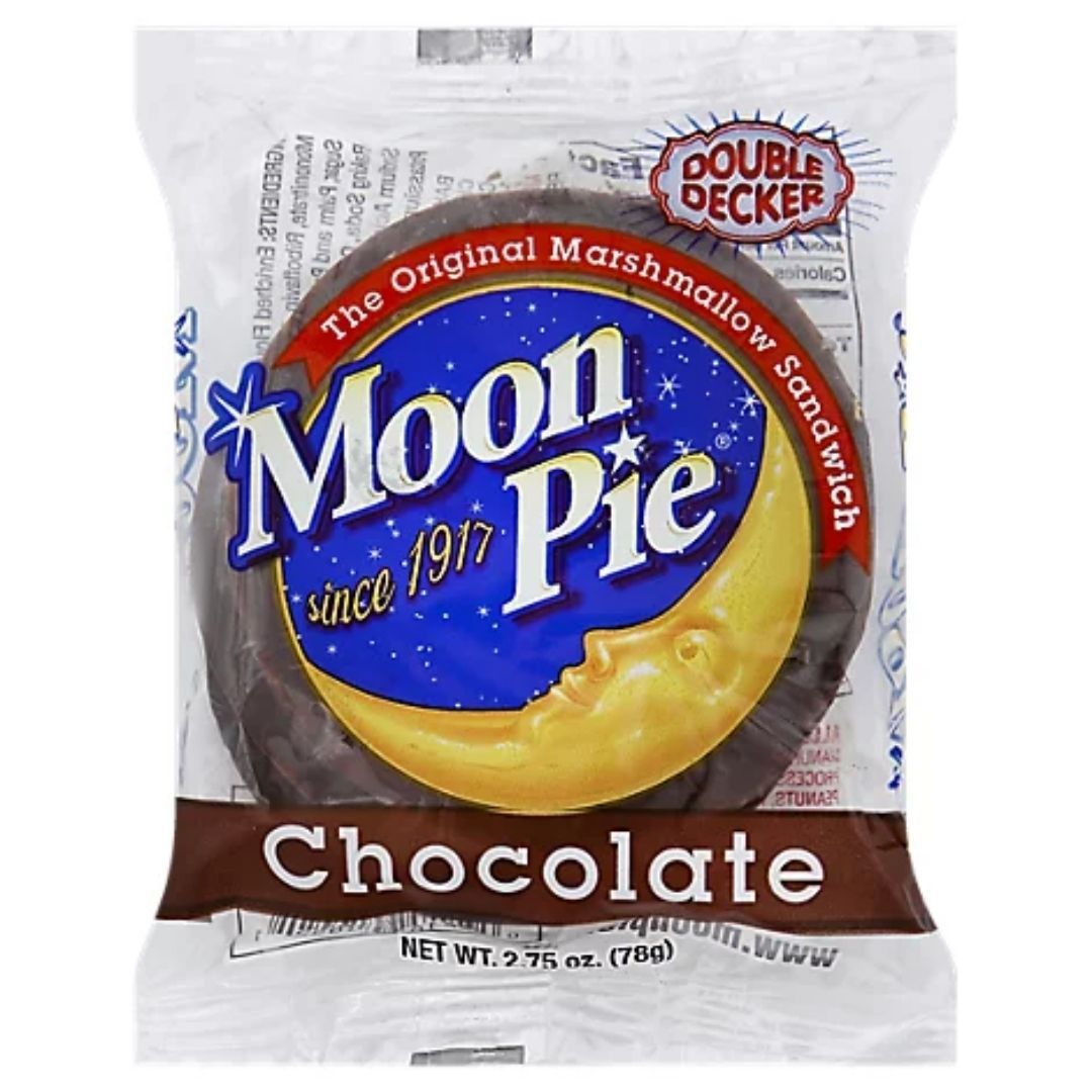 Confezione da 12, merendine ricoperte da cioccolato da 78g Moon Pie.