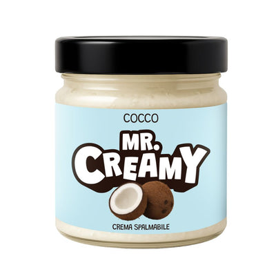 Confezione da 6, crema spalmabile al cocco da 200g Mr. Creamy.