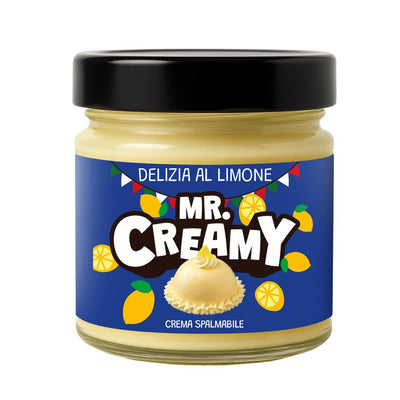 Confezione da 6, crema spalmabile al gusto di delizia al limone da 200g Mr. Creamy.