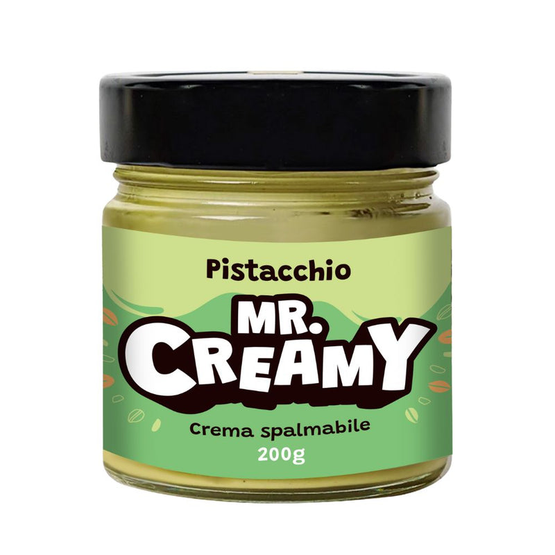 Confezione da 6, crema spalmabile al pistacchio da 200g Mr. Creamy.