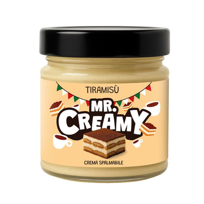Confezione da 6, crema spalmabile al gusto di tiramisù da 200g Mr. Creamy.
