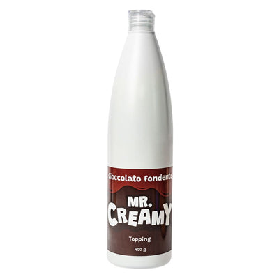 Confezione da 900g di topping al Cioccolato Fondente Mr. Creamy.