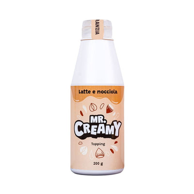 Confezione da 6, topping al gusto di latte e nocciola da 200g Mr. Creamy.