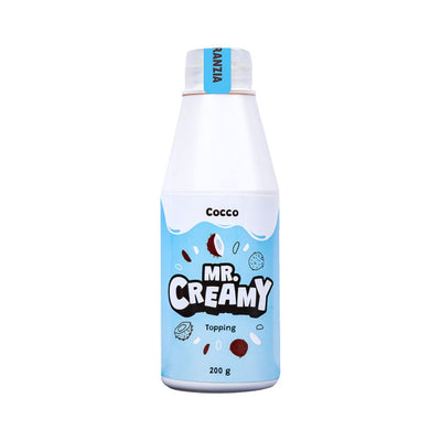 Confezione da 6, topping al gusto di cocco da 200g Mr. Creamy.