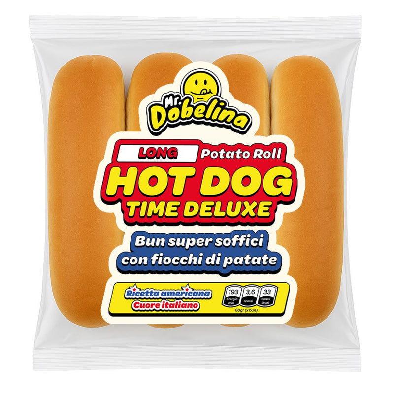 Hot Dog Potato Roll, 4 peciva od krumpira za hot dog od 60g (komada 8) 
