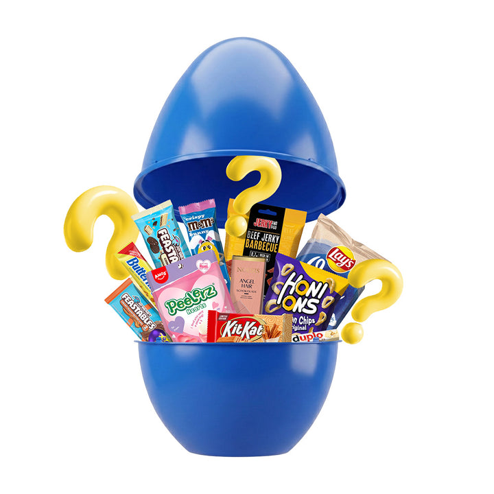 American Uncle Mystery Snack Egg XL, uovo da 30 snack dolci e salati a sorpresa