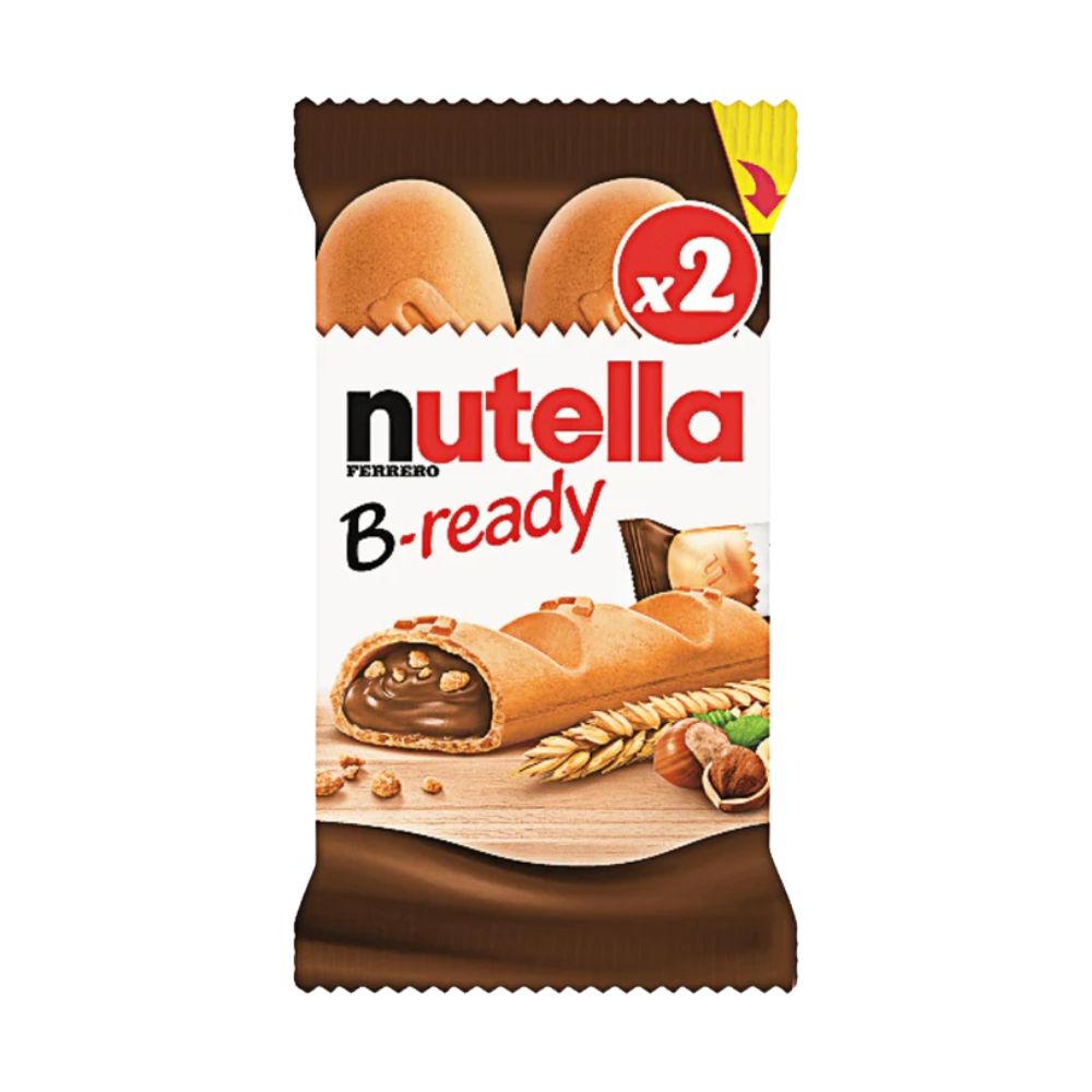 Nutella B-ready, vafli punjeni kremom od lješnjaka od 44g (komada 48) 