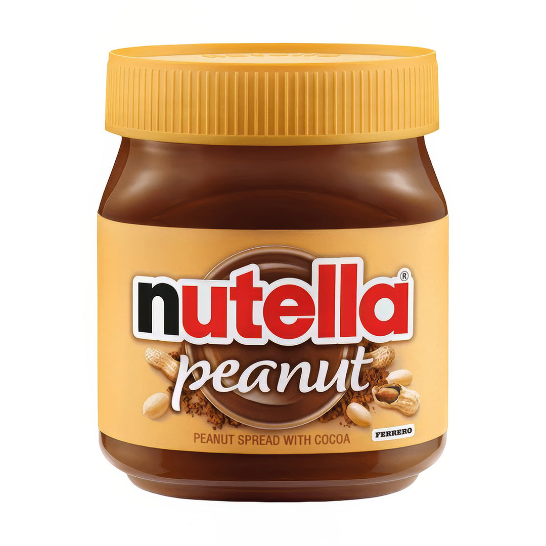 Nutella Peanut, crema spalmabile al cacao, nocciole e arachidi da 371g (Confezione da 15)