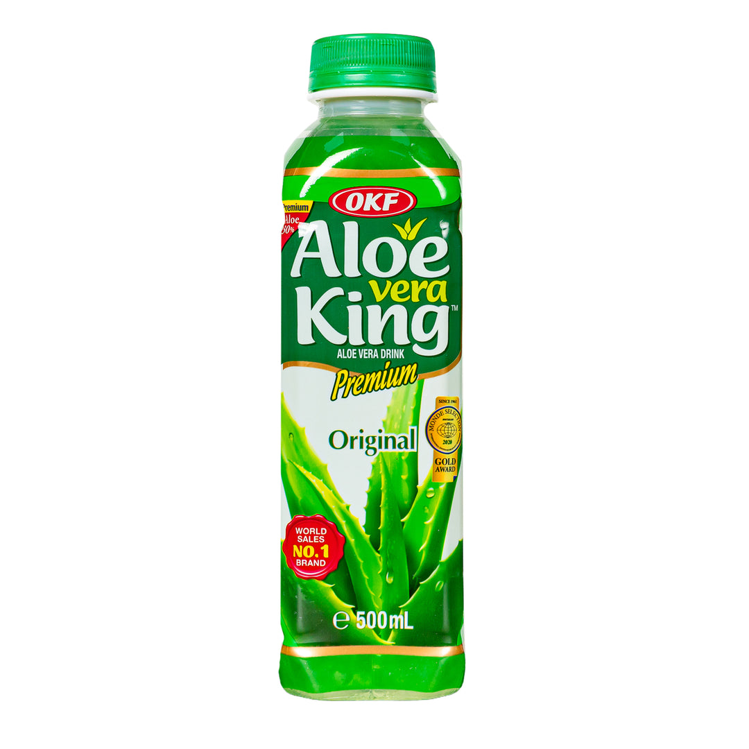 OKF Aloe Vera King Original, bevanda aloe vera da 500ml (Confezione da 20)