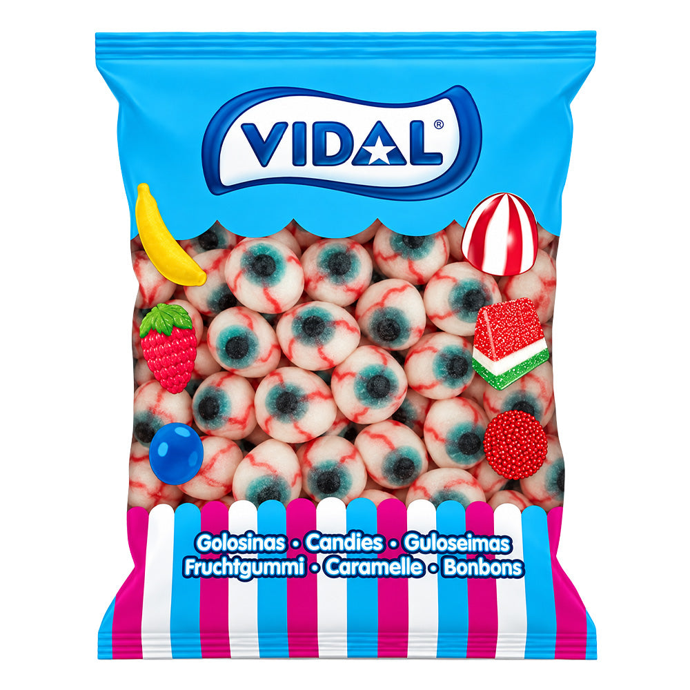 Vidal Spooky Eyes, caramelle gommose (Confezione da 1kg)