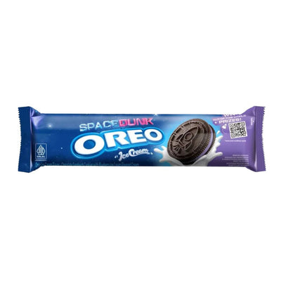 Oreo Ice Cream Blueberry, biscotti al cacao ripieni di crema al gusto di gelato ai mirtilli