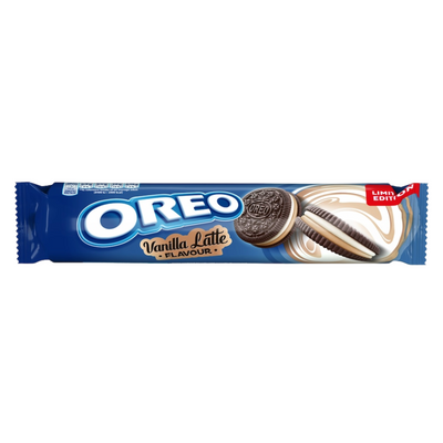 Confezione da 16, biscotto con crema al gusto di vaniglia e latte da 157g.