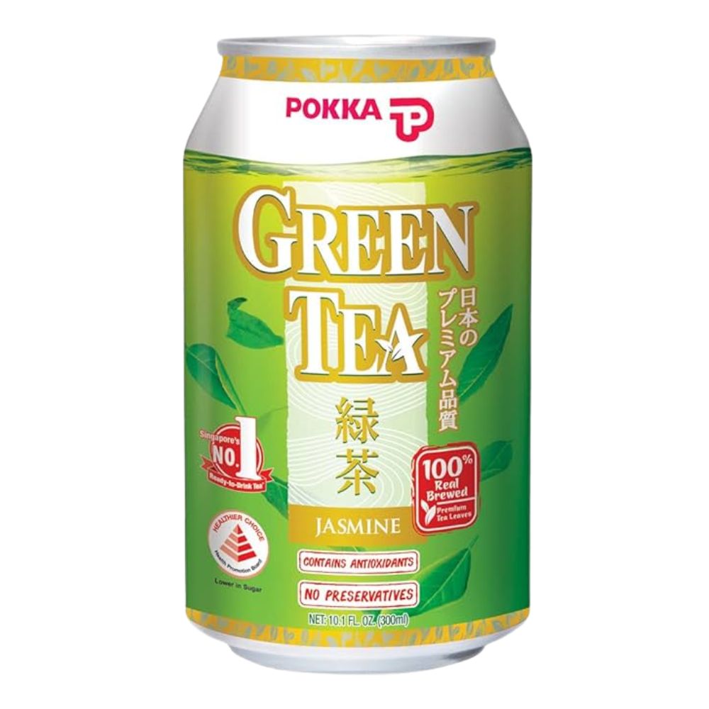 Confezione da 24, Pokka Green Tea Jasmine da 300ml.