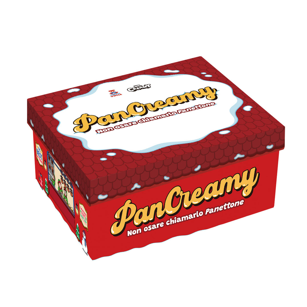 PanCreamy Caramel Chunky, Panettone artigianale da 900g + Mr.Creamy Cookies & Cream e Salted Caramel da 200 g