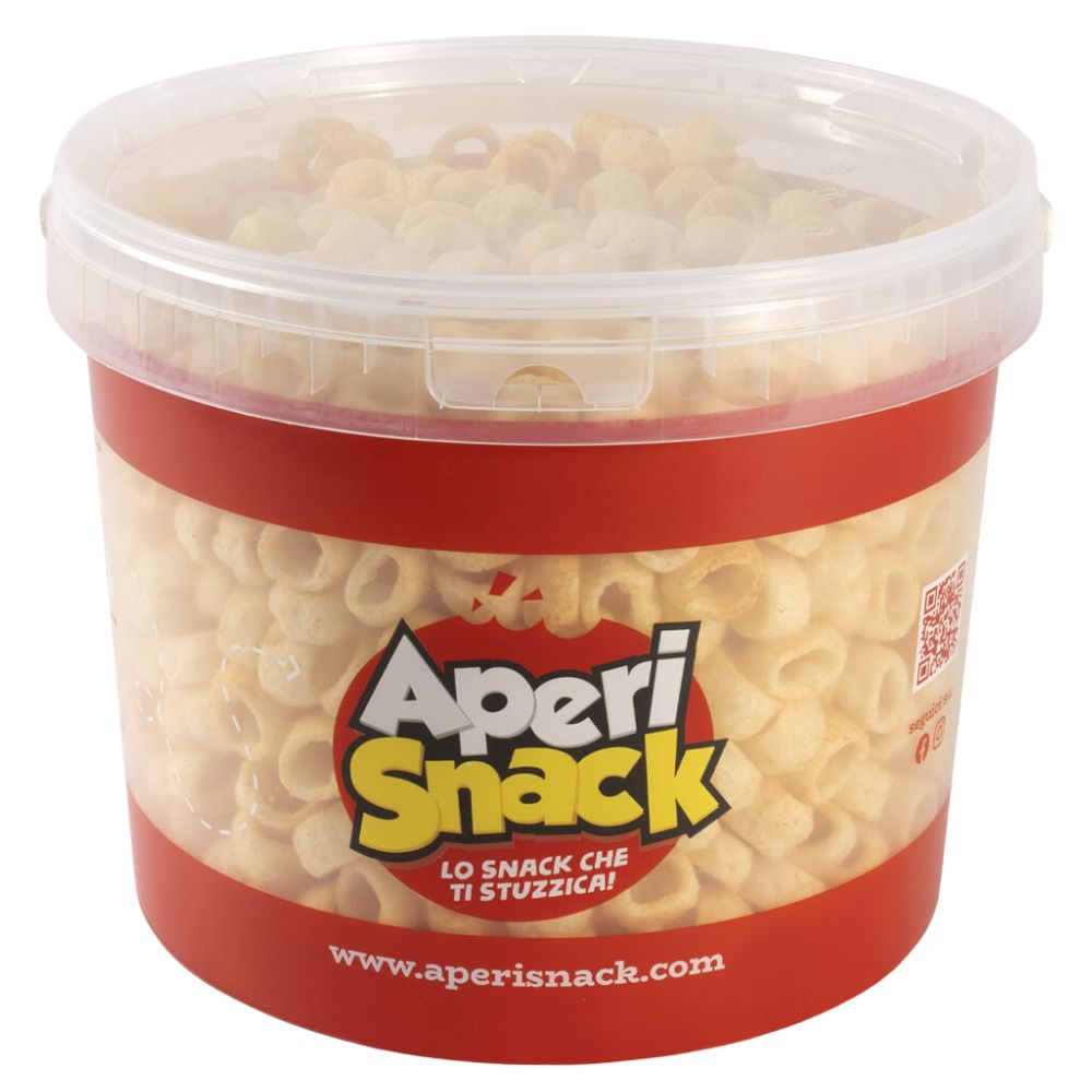 Confezione da 350g di patatine al gusto di paprika Aperisnack.