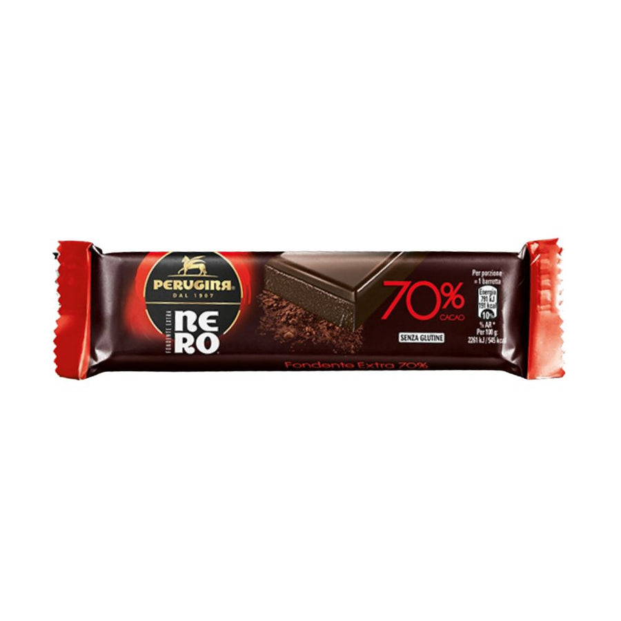 Perugina Nero Fondente Extra 70%, cioccolato fondente da 35g (Confezione da 36).