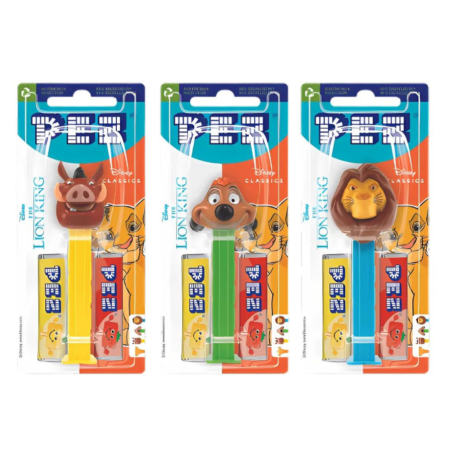 Confezione da 12, caramelle al gusto di frutta da 17g PEZ.