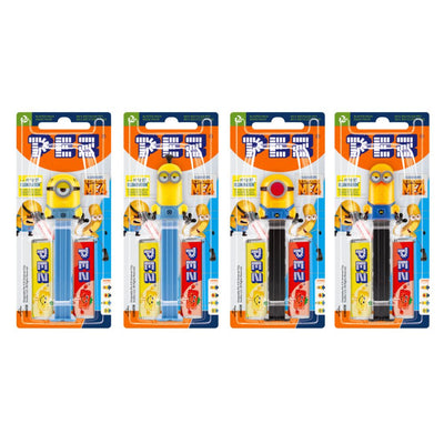 Confezione da 12, caramelle al gusto di fragola da 17g PEZ.