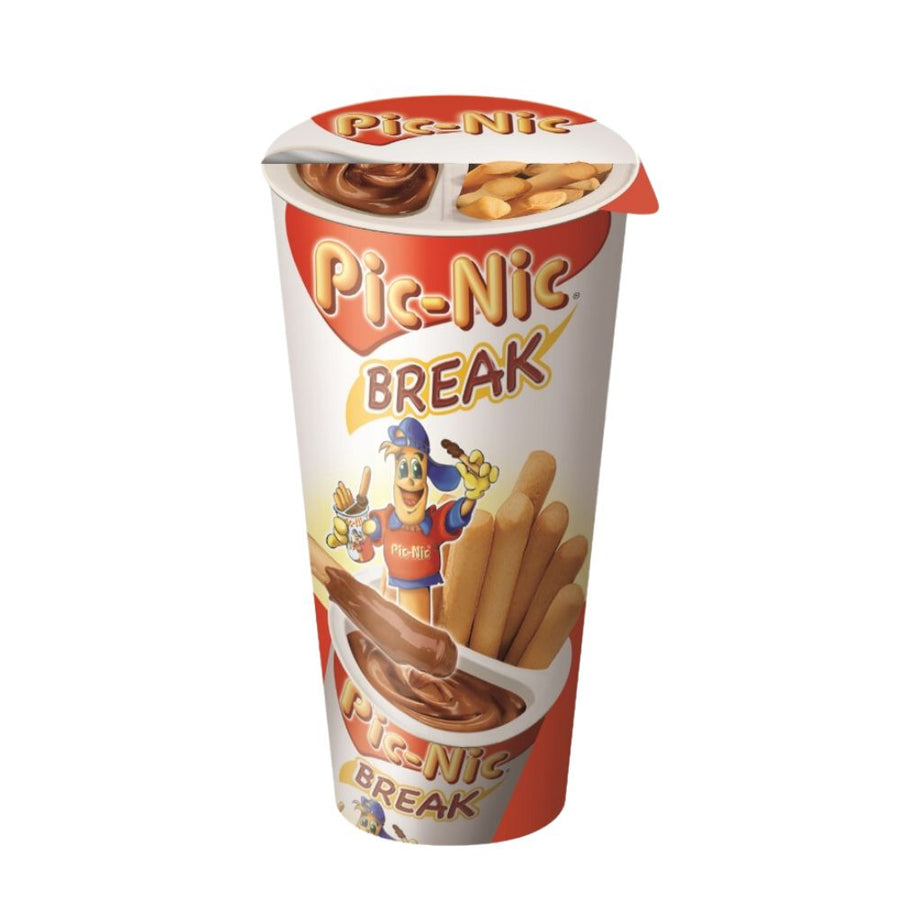 Confeziona da 24, grissini con crema al cacao da 50g Pic-Nic.