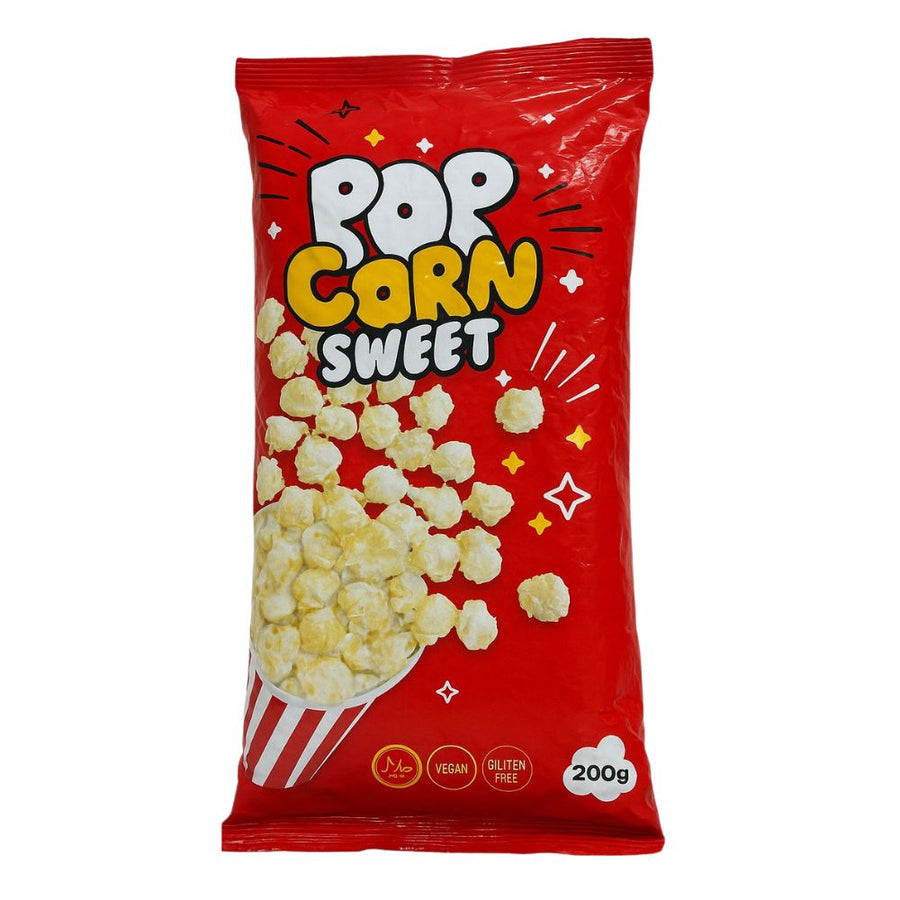 Confezione da 18, Pop Corn Sweet da 200g.