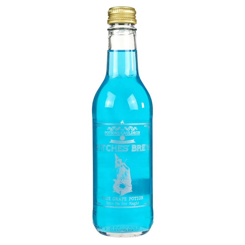 Confezione da 12, bevanda al gusto di uva nera da 330ml Potions.
