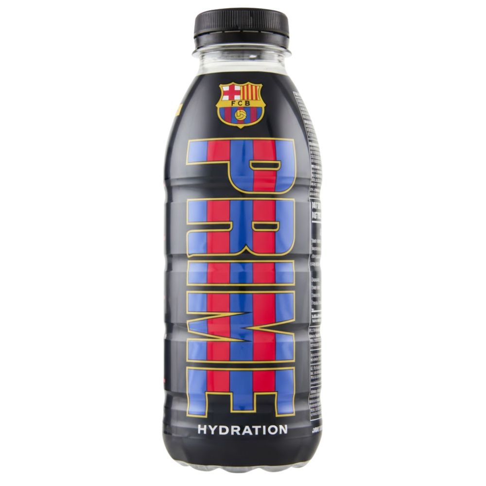 Prime Hydration Barcelona, drank met gemengde bessen smaak van 500ml (verpakking van 12) 
