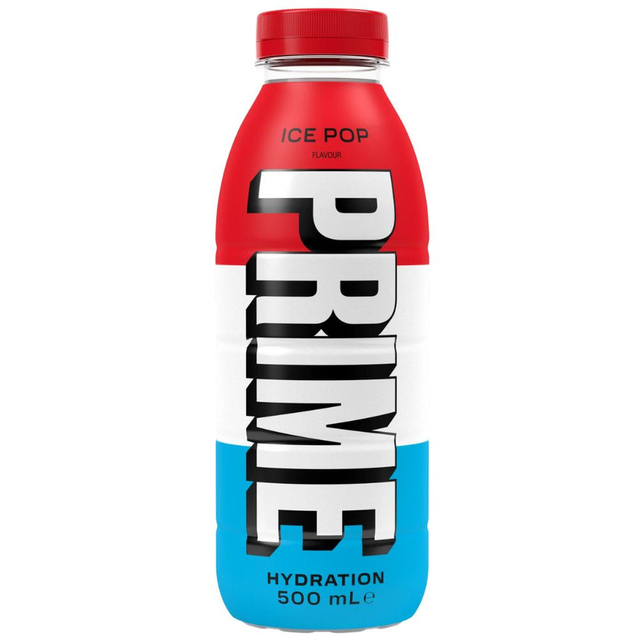 Confezione da 12, energy drink al gusto gusto ghiacciolo da 500ml Prime.
