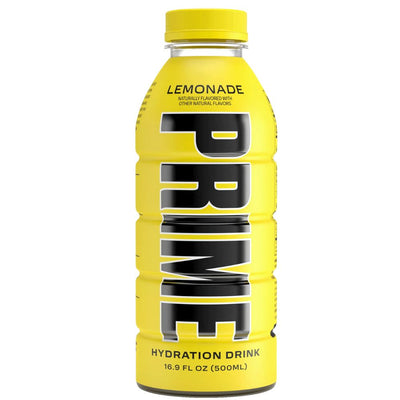 Confezione da 12, energy drink l gusto di limone da 500ml Prime.