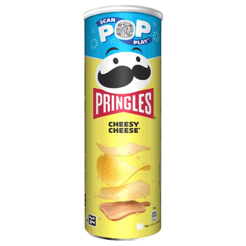 Confezione da 19, patatine al gusto di formaggio da 165g Pringles.