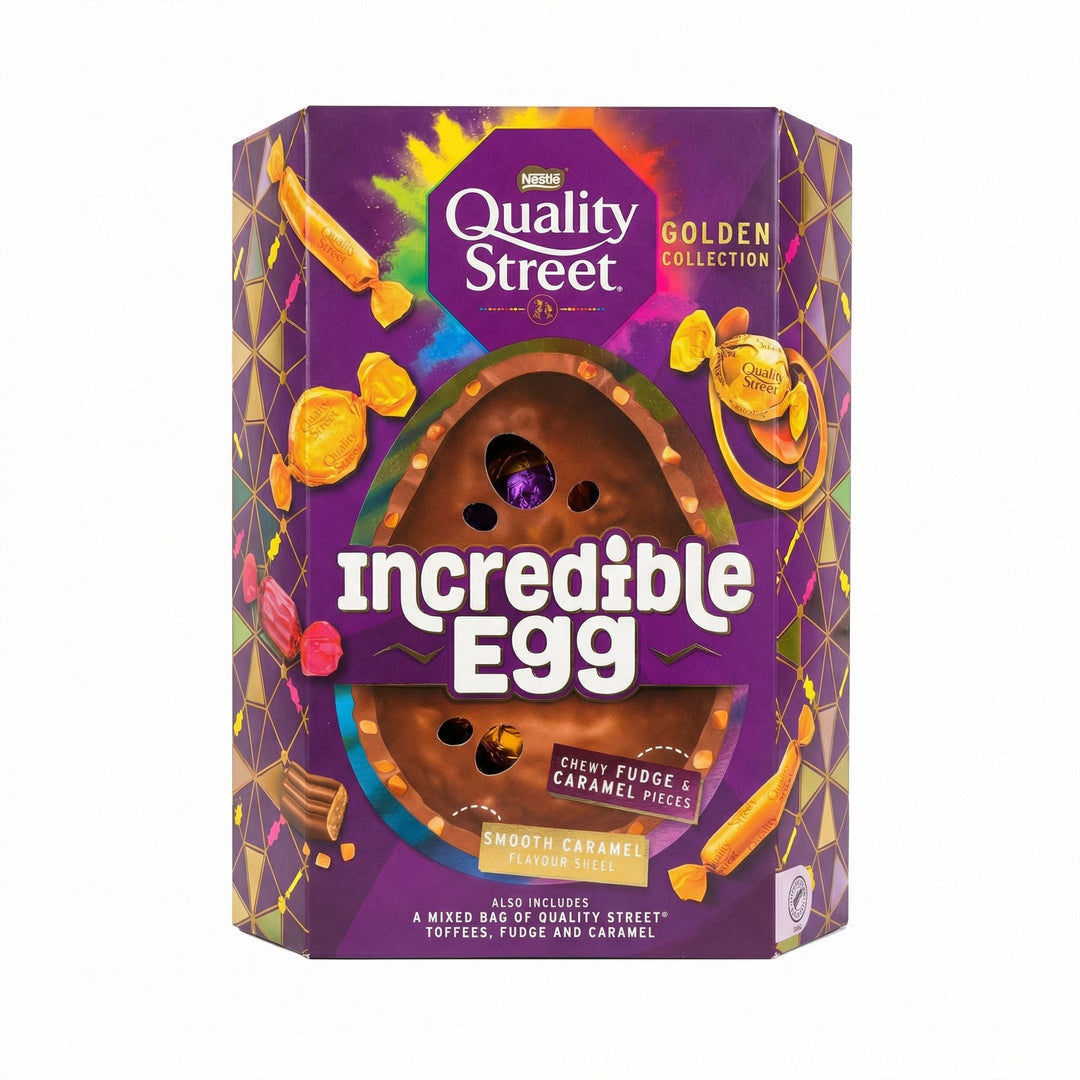 Quality Street Incredible Egg - uovo di cioccolato al latte 379g