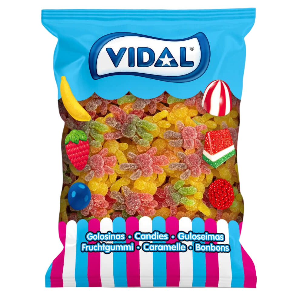 Fizzy spiders, caramelle gommose (Confezione da 1,75kg)