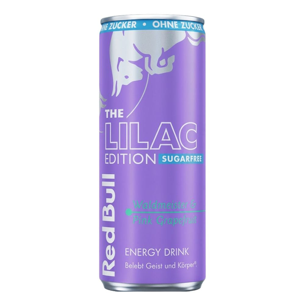 Red Bull The Lilac Edition, bevanda energetica al gusto di asperula e pompelmo rosa da 250ml