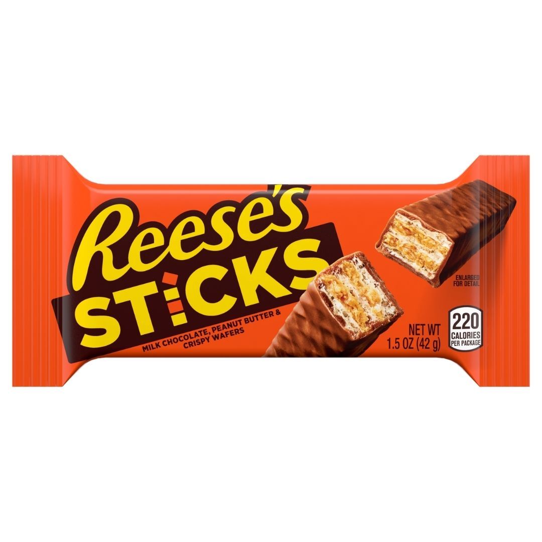 Confezione da 42 di wafer al burro d'arachidi Reese's Sticks
