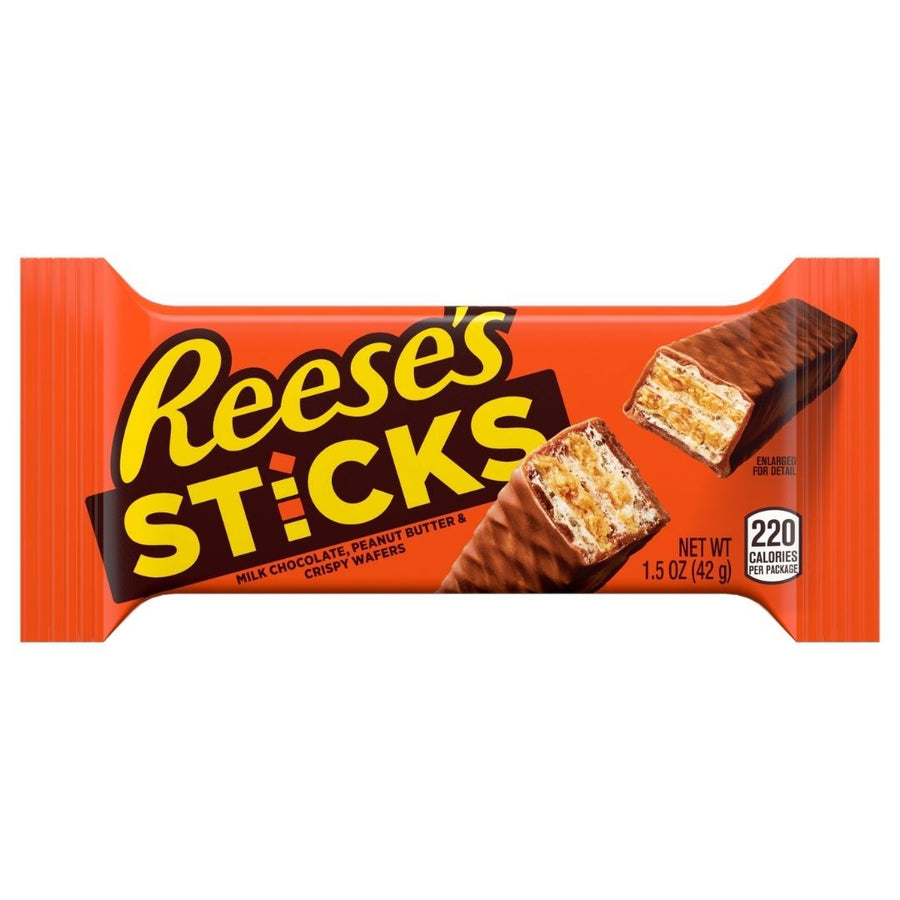 Confezione da 42 di wafer al burro d'arachidi Reese's Sticks