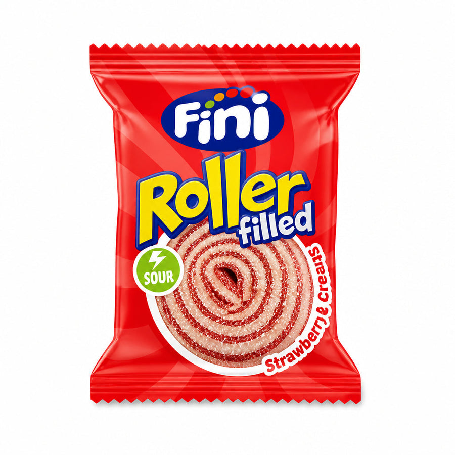 Roller Ripieno Fragola - caramelle gommose 6x18x20g