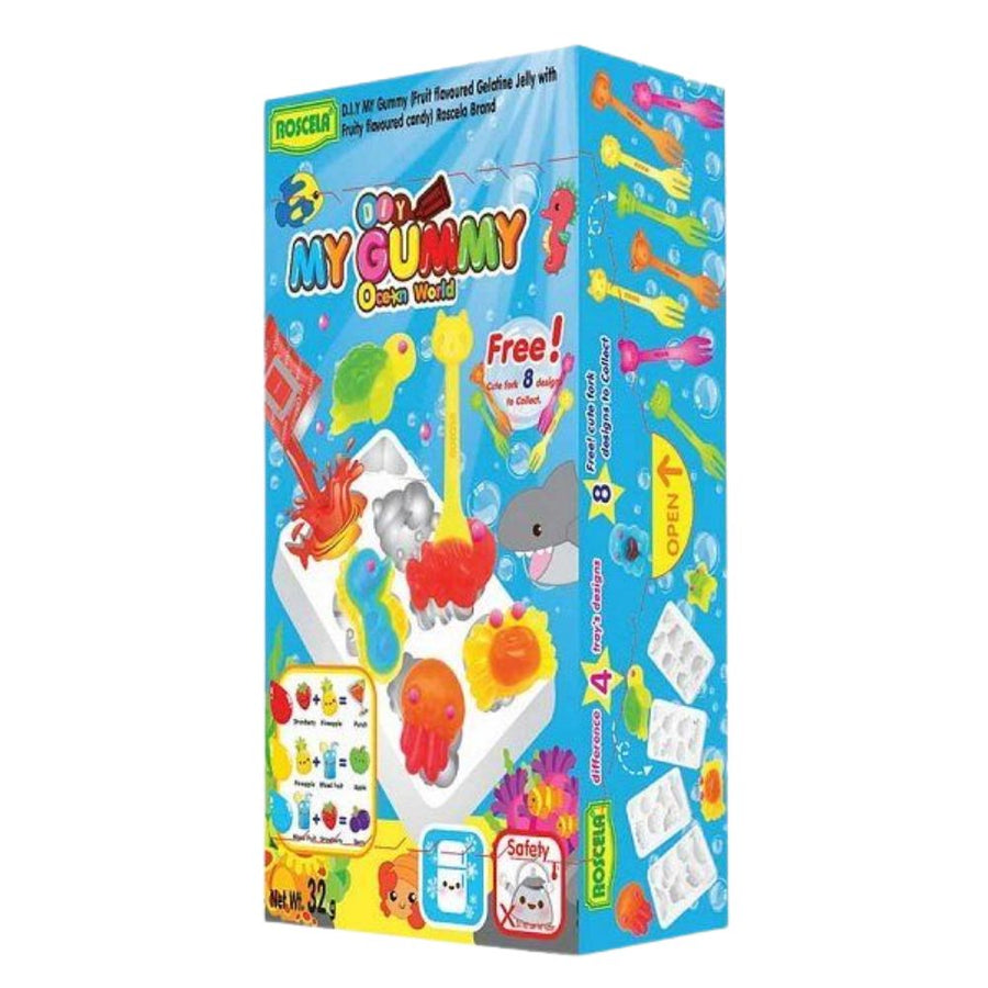 Confezione da 24, Roscela Diy My Gummy Ocean World da 32g.