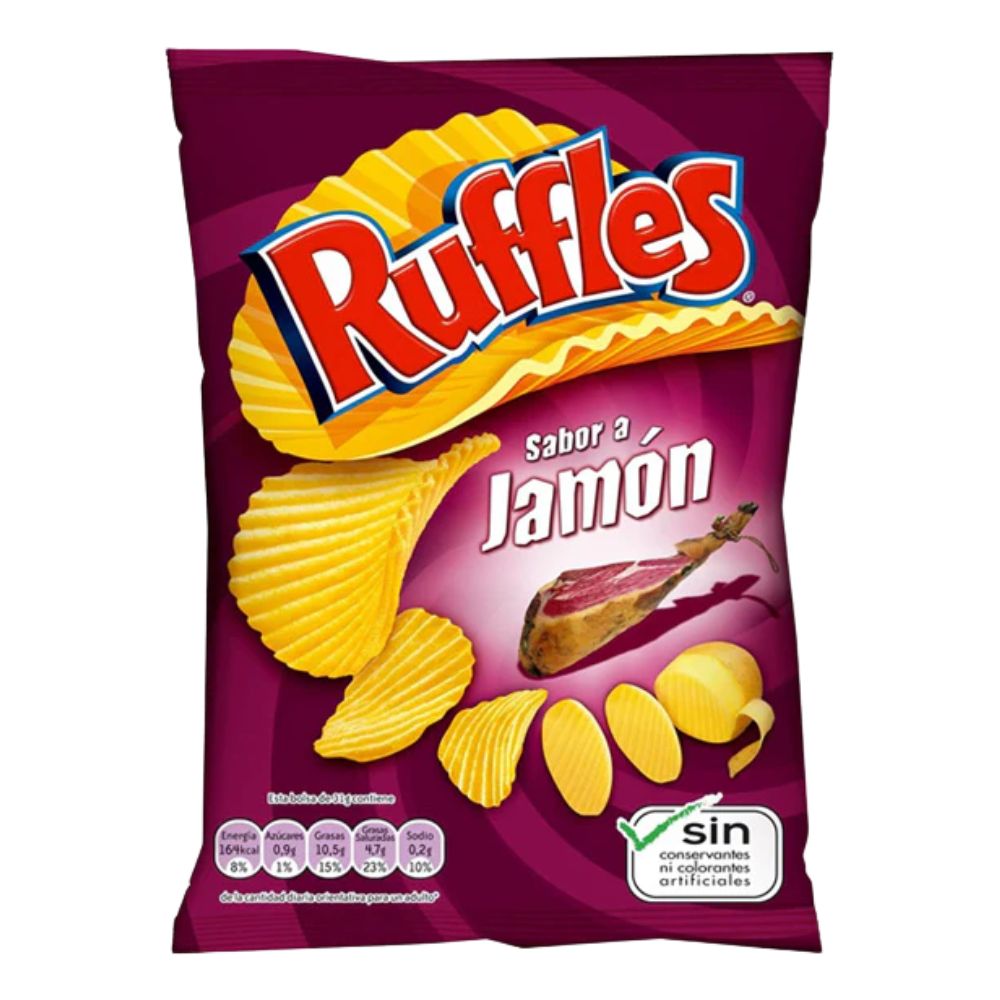 Confezione da 19, Ruffles York'eso da 150g.