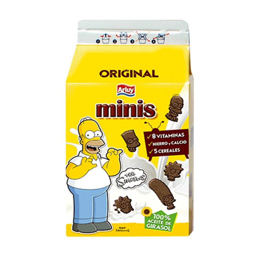 Confezione da 12, biscotti al gusto di cioccolato da 135g Arluy.