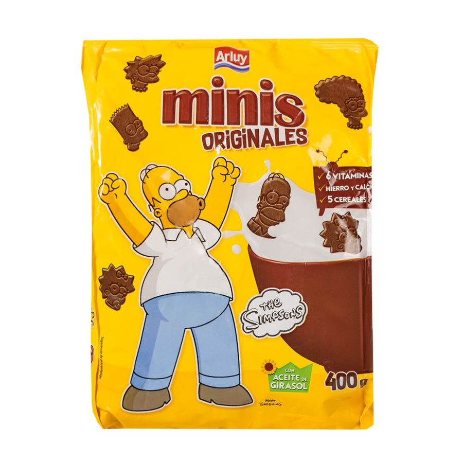 Confezione da 8, biscotti al gusto di cioccolato da 400g Arluy.