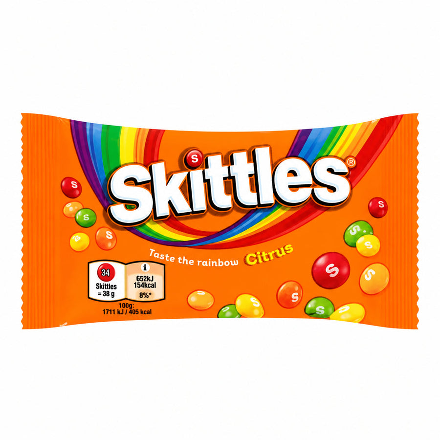 Skittles Citrus - caramelle al gusto di agrumi 38g