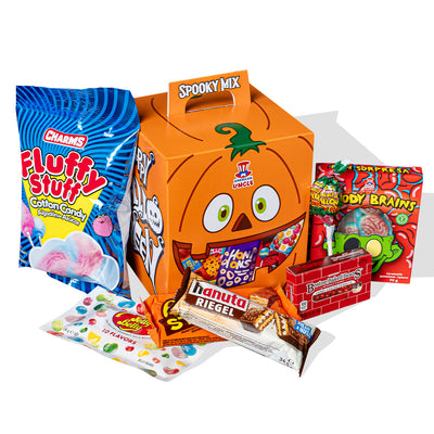 American Uncle Spooky Mix, surtido de 10 snacks internacionales dulces y salados de 350 g (paquete de 6) 