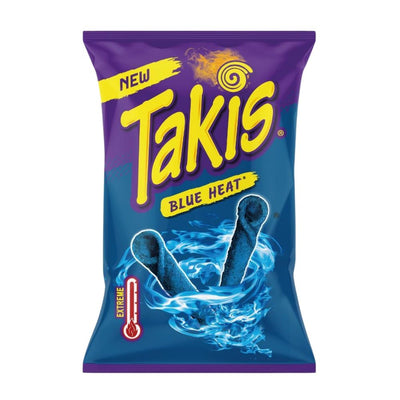 Confezione da 18, snack di mais al gusto di chili e lime da 100g Takis.