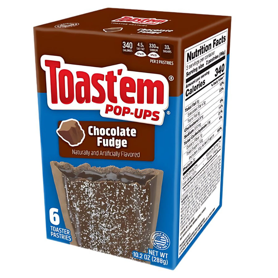 Confezione da 12 di biscotti con ripieno di cioccolato da 288g Toast'em.