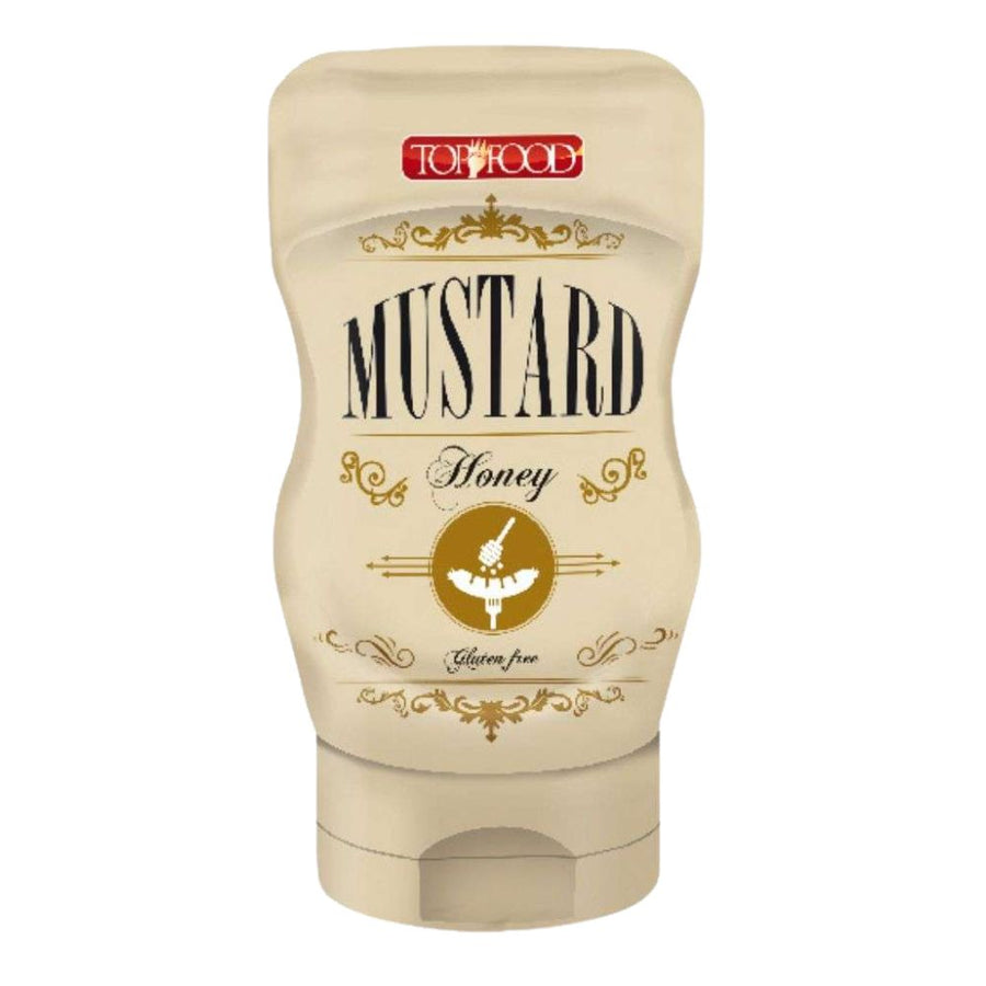 Confezione da 9, senape al miele da 285g Top Food.